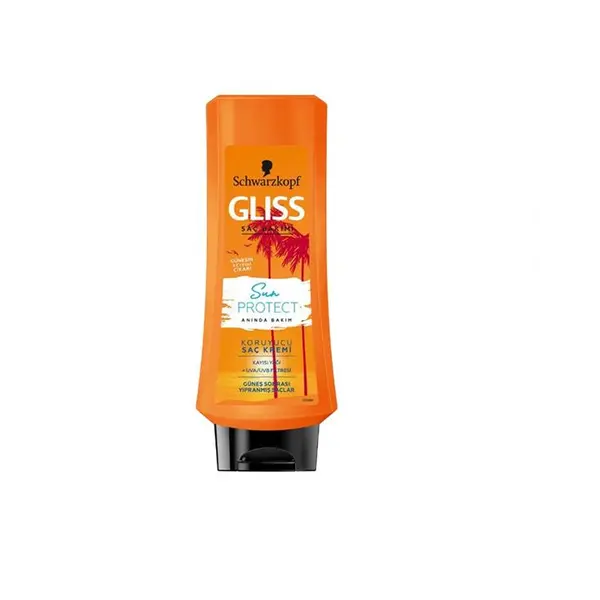 نرم کننده مو گلیس Gliss محافظ نور خورشید مدل Sun Protect حجم 360 میل - 3