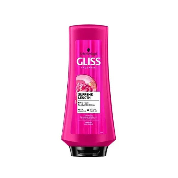 نرم کننده مو گلیس gliss موهای بلند و آسیب دیده مدل supreme length حجم 360 میل