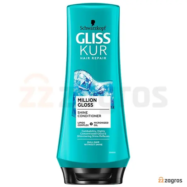 نرم کننده مو شوارزکوف گلیس مدل Million gloss حجم 360 میلی لیتر - 6