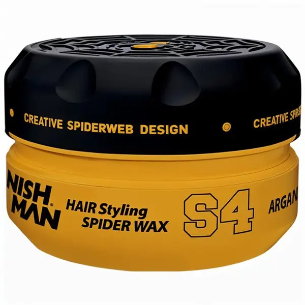 واکس مو عنکبوتی نیشمن مدل S4 زرد حجم 150 میل NISH MAN - 2