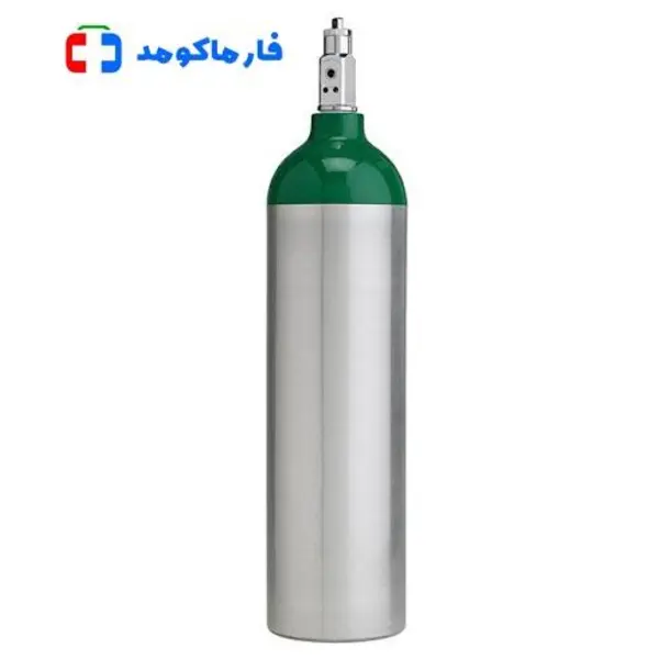 کپسول اکسیژن 2.5 لیتری آلومینیومی پرشده با ملحقات - 6