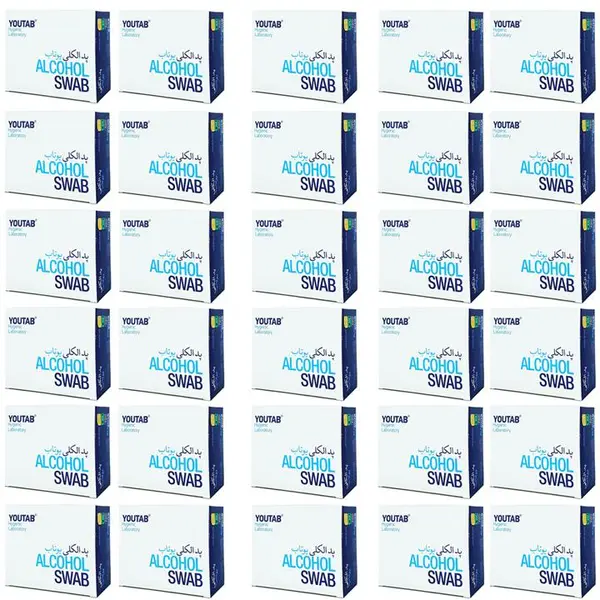 پد الکلی یوتاب مدل Antiseptic 30 مجموعه 30 عددی - 2