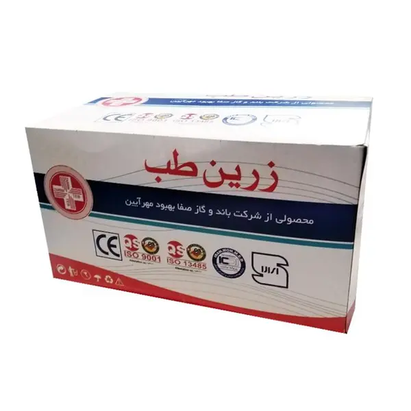 گاز استریل زرین طب مدل Z10 بسته 150 عددی - 4