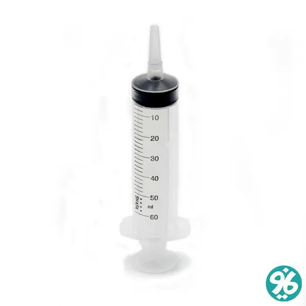 سرنگ گاواژ 60 سی سی سه تیکه شفا - 6