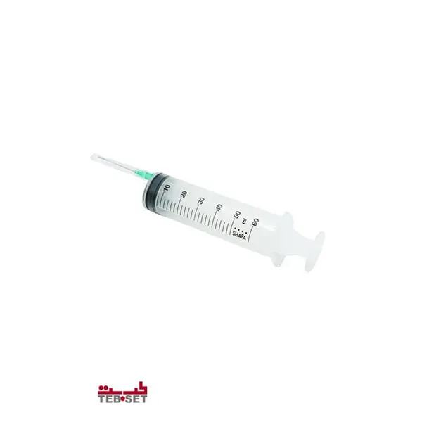 سرنگ گاواژ 60 سی سی سه تیکه شفا - 4