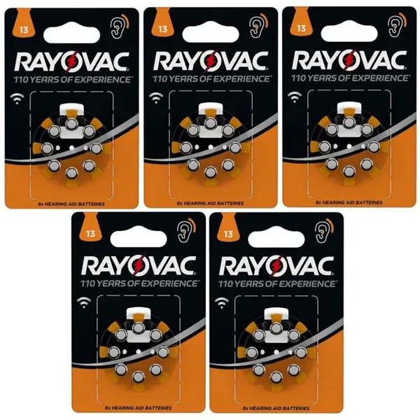 باتری سمعک ریوواک Rayovac مدل 13 بسته 6 عددی - 3