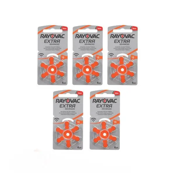 باتری سمعک ریوواک Rayovac مدل 13 بسته 6 عددی - 6