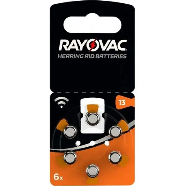 باتری سمعک ریوواک Rayovac مدل 13 بسته 6 عددی - 5