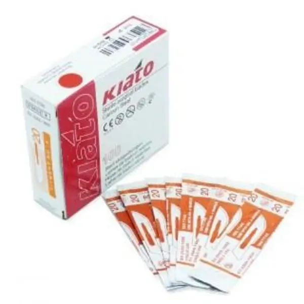 تیغ بیستوری هندی «کیاتو» سایز 10(هر بسته) - 6