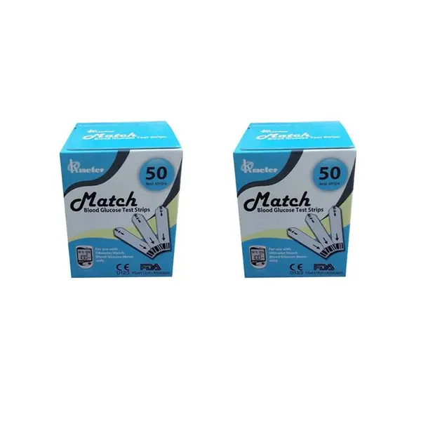 نوار تست قند خون اوکی متر مدل مچ مجموعه 2 عددی - 2