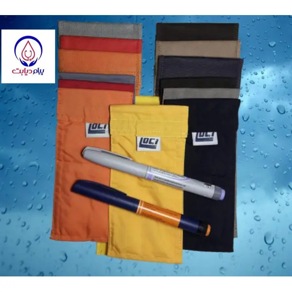 کیف خنک نگهدارنده انسولین لوک آی مدل 2 قلم LOCT - 4