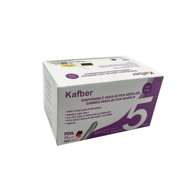 سوزن قلم انسولین کافبر مدل 32G سایز 5 بسته 100 عددی - 2