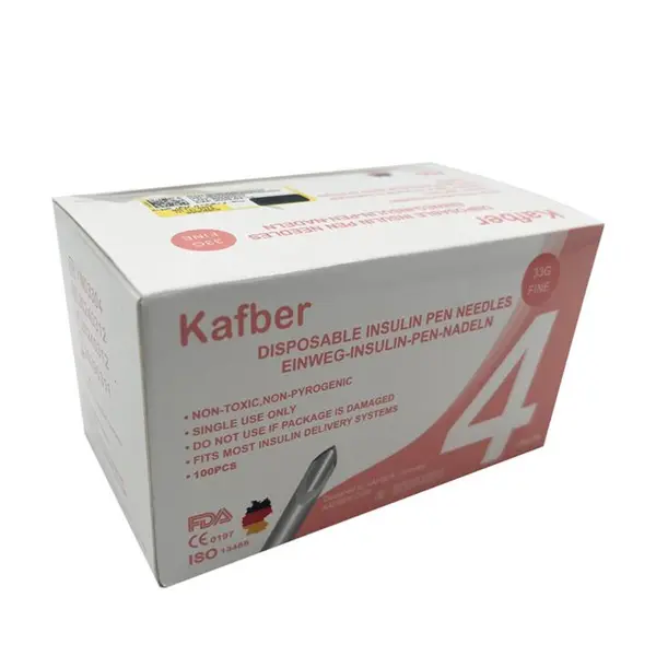 سوزن قلم انسولین کافبر مدل 33G سایز 4 میلی متر بسته 100 عددی - 2