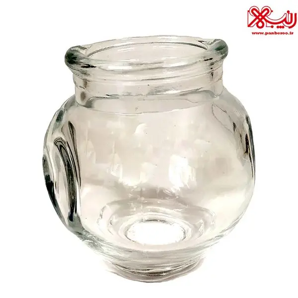 لیوان بادکش گرم شیشه ای سایز 5 - 6