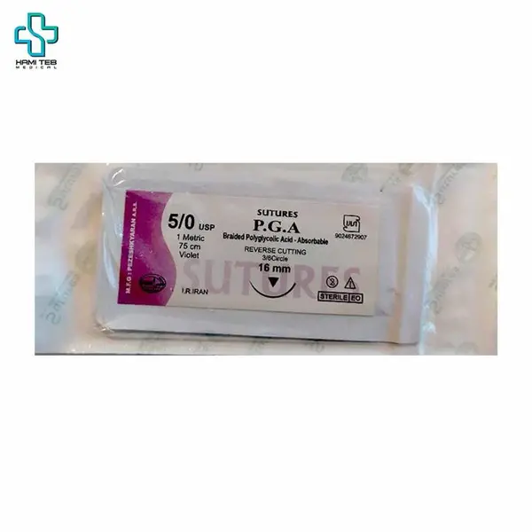 نخ بخیه ویکریل (سوپابن) ریورس کات5/0 «سوپا» - 3