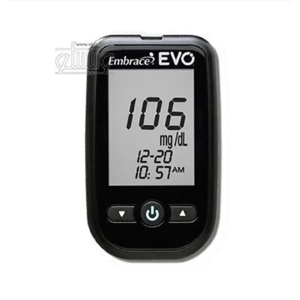 دستگاه تست قند خون اوو با 50 عدد نوارتست -embrace evo - 4