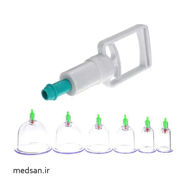 بادکش طبی بدن 6 سر - 5