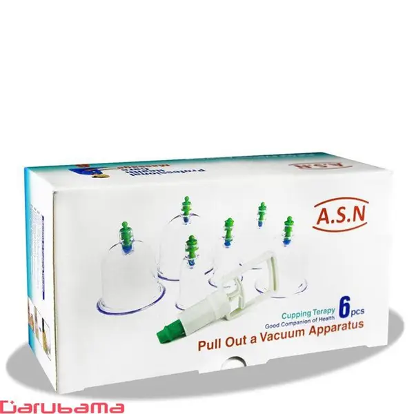 بادکش بدن 6 لیوانه A S N - 5