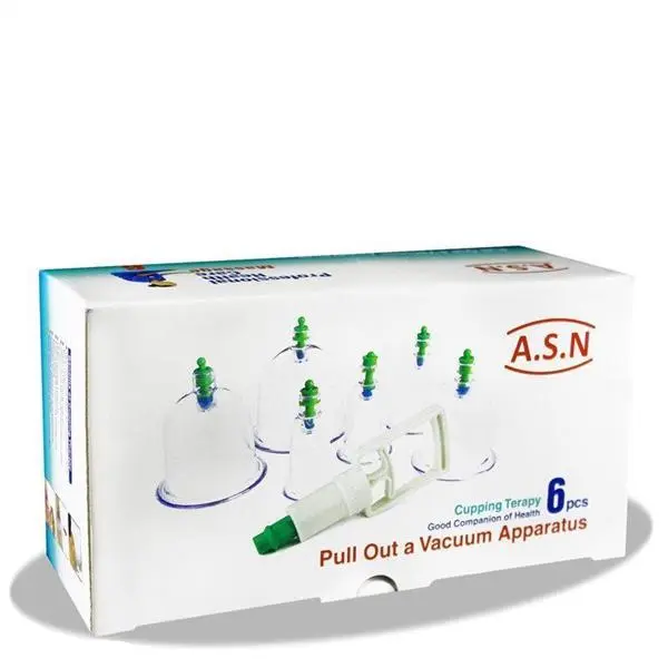 بادکش بدن 6 لیوانه A S N - 6
