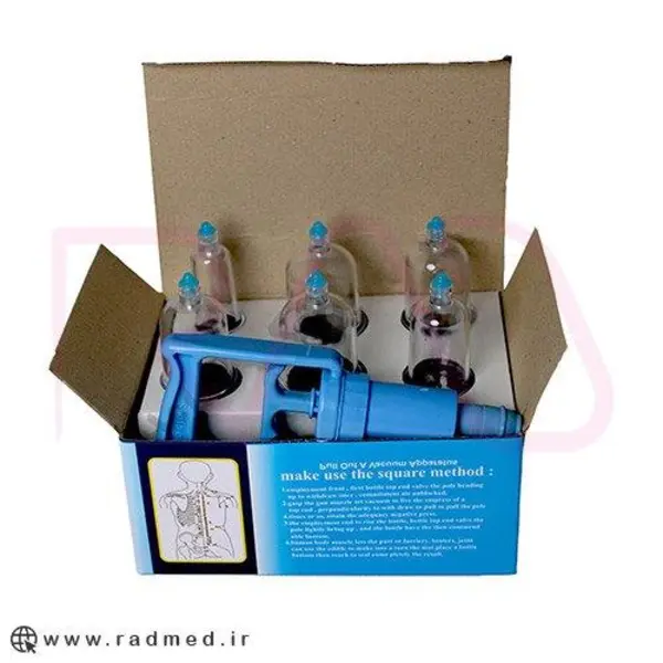 بادکش 6 لیوانه برند S.GTR - 3