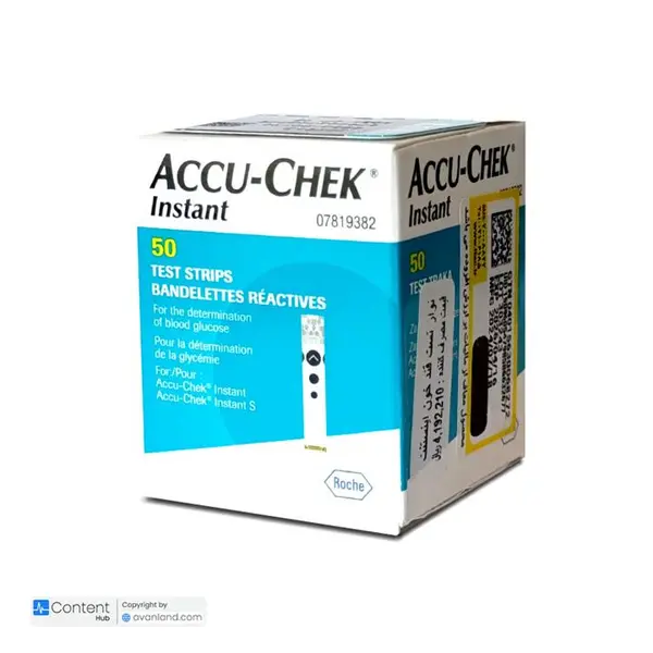 نوار تست قند خون اکیو چک اینستنت – Accu- Check Instant بسته ۵۰ عددی - 3