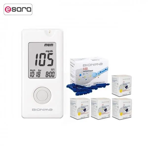 دستگاه تست قند خون بایونیم  BIONIME GM110 - 3