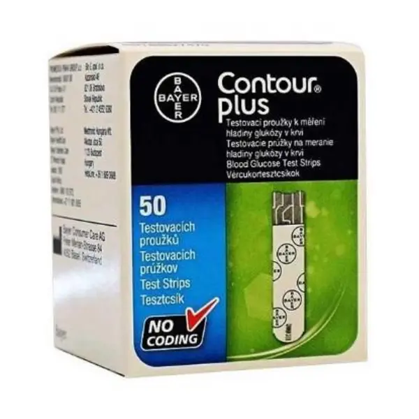 نوار تست قندخون کنتور پلاس مدل NGH بسته 50 عددی - 6