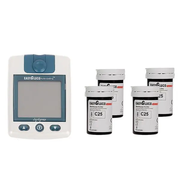 تست قند خون اینفوپیا مدل ایزی گلوکو EasyGluco - 3