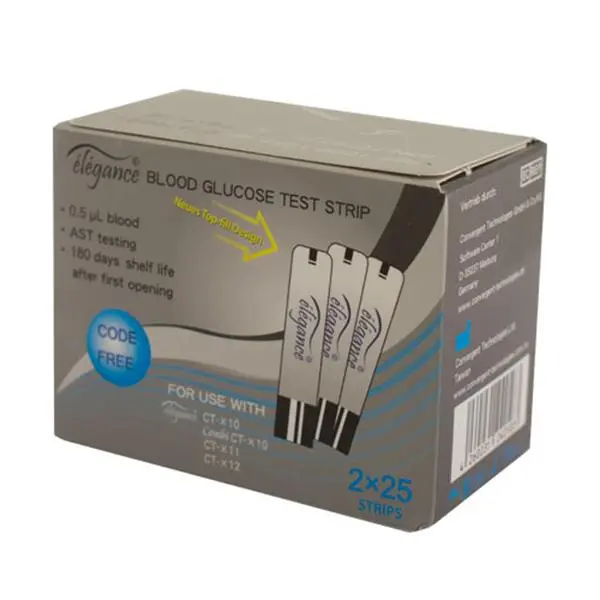 نوار تست قند خون الگانس ELEGANCE TEST STRIP - 4