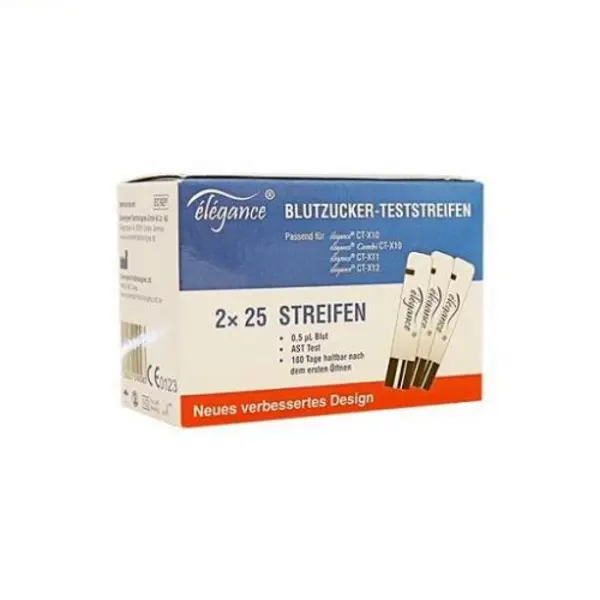 نوار تست قند خون الگانس ELEGANCE TEST STRIP - 6