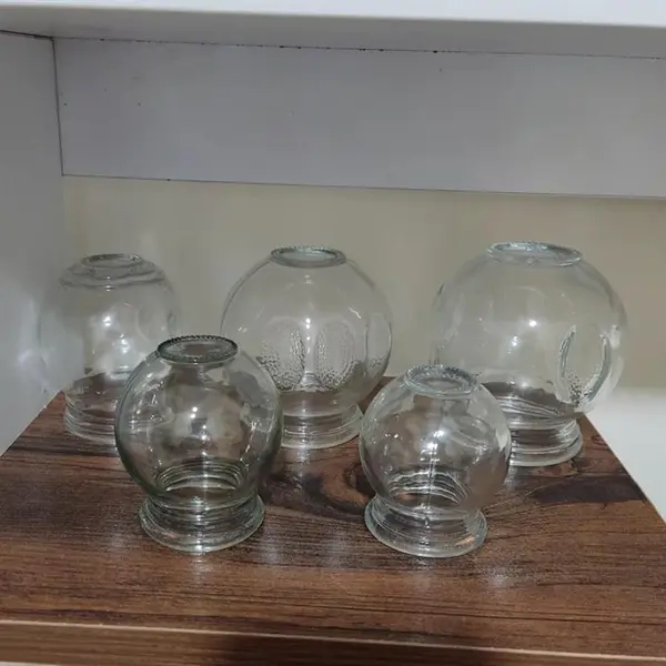 لیوان بادکش مدل HQ بسته 5 عددی سایز 120 - 3