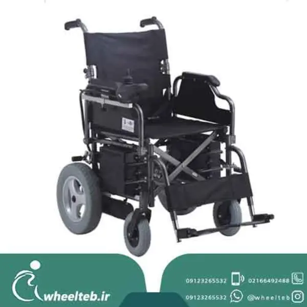 ویلچر برقی تاشو جی تی اس مدل JTS 112A - 5