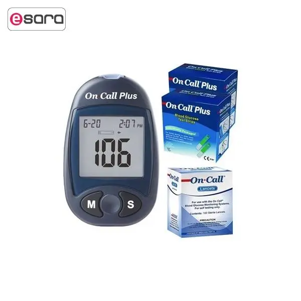 دستگاه تست قند خون آنکال پلاس On call Plus - 6