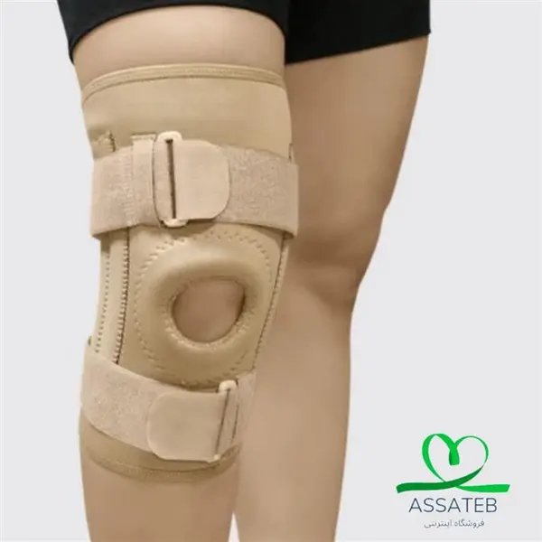 زانوبند نئوپرنی چهار فنره پاک سمن 085 - 6