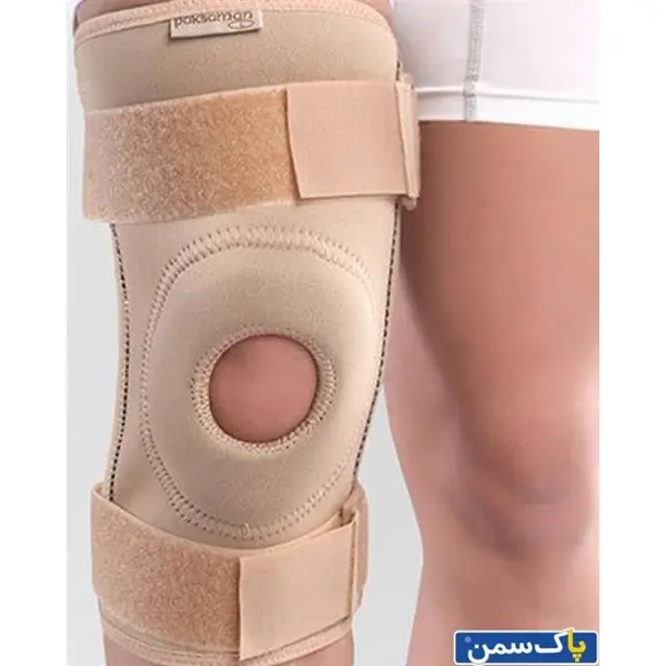 زانوبند نئوپرنی چهار فنره پاک سمن 085 - 2