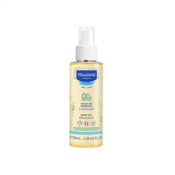روغن ماساژ بچه حاوی آووکادو100 میل موستلا Mustela - 4