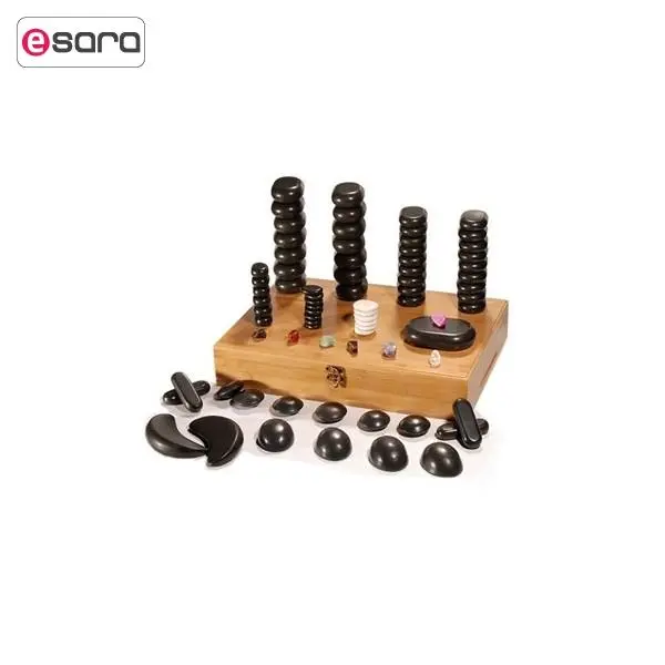 ست سنگ ماساژ سوپر لوکس 76 تایی آیرست iRest H76TC - 3