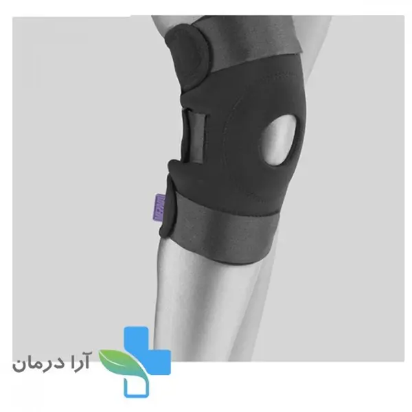 زانوبند بدون آتل نئوپرن قابل تنظیم  ورنا کد v504 - 3