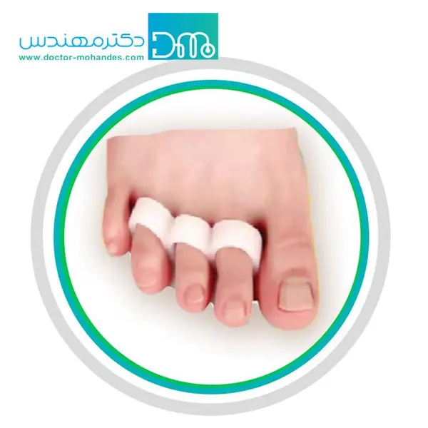 فاصله دهنده سه انگشتی فوت کر - 4