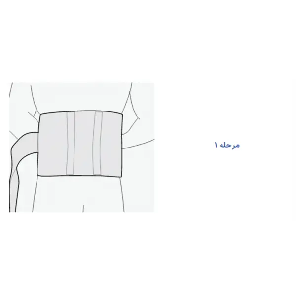 گرمکن کلیه پشمی قابل تنظیم پاک سمن - 5