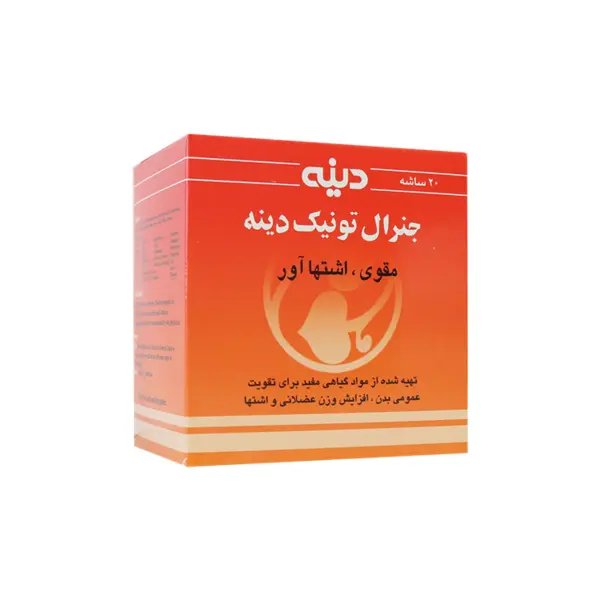 ساشه جنرال تونیک با طعم توت فرنگی دینه اشتها آور ۲۰ عدد - 3