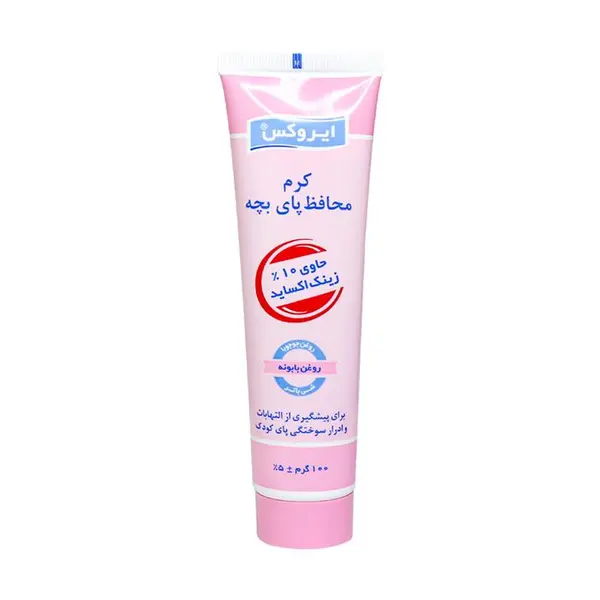 کرم محافظ پای کودک ایروکس پیشگیری از سوختگی پای کودک 100 گرم - 5