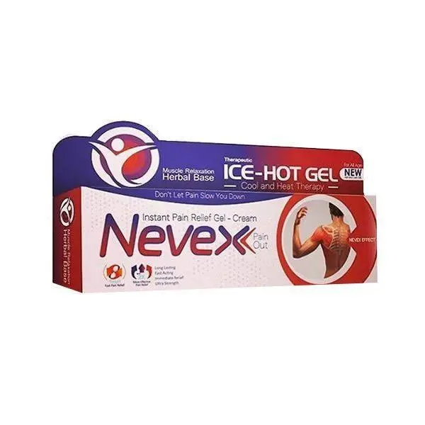 نوکس ژل کرم ضد درد سرد و گرم بدن 100 میل nevex - 3