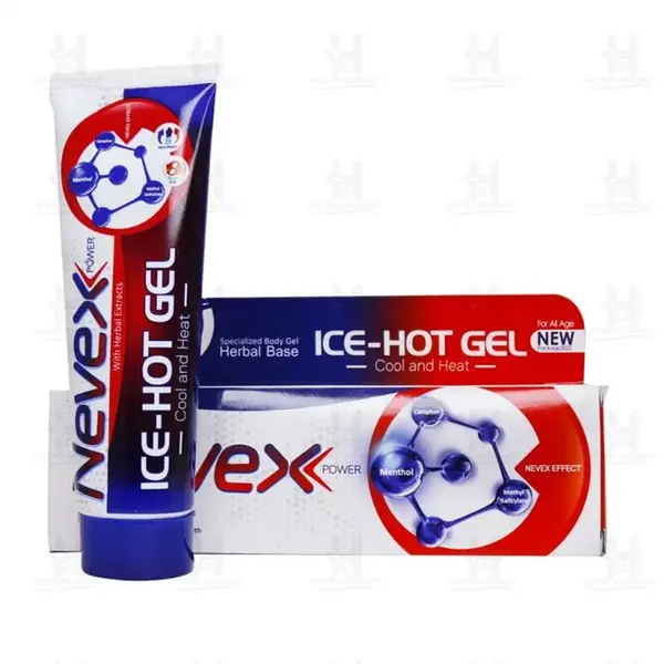 نوکس ژل کرم ضد درد سرد و گرم بدن 100 میل nevex - 5