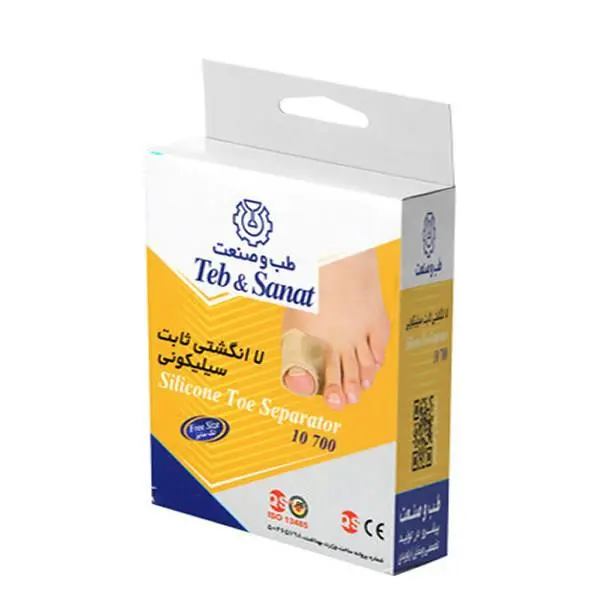 لاانگشتی ثابت سیلیکونی تک سایز طب و صنعت – کد 10700 - 2