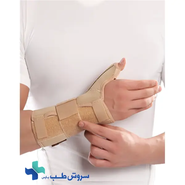 مچ شست بند نئوپرنی آتل دار پاک سمن 109 - 3