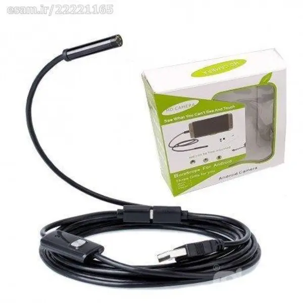 دوربین آندوسکوپ 1.3MP لنز 7 میلیمتر طول 10 متر - 4