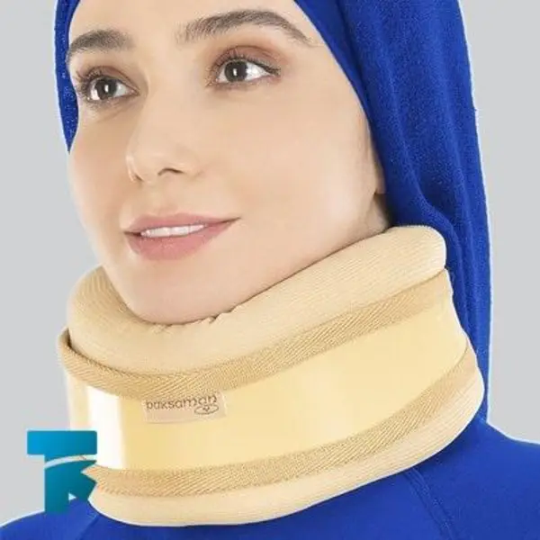 گردنبند طبی نیمه سخت پاک سمن کد 165 - 5