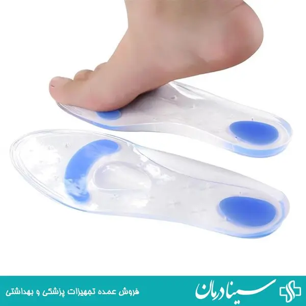 کفی طبی سیلیکونی اچ ام کفی طبی ژله ای بسته 2 عددی - 3