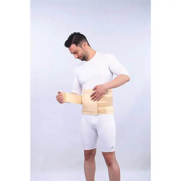 شکم بند تمام کش پلدار با کش ساپورت الحاقی آدور مدل 210311 - 3
